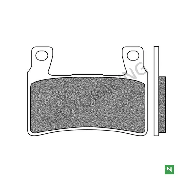 ΤΑΚΑΚΙΑ ΜΠΡΟΣΤΑ KAWASAKI ZX-6R 13'-23' / HONDA CBR 600F 02'-07' / VTR 1000 SP 00'-06' NEWFREN (FD0258BT1)