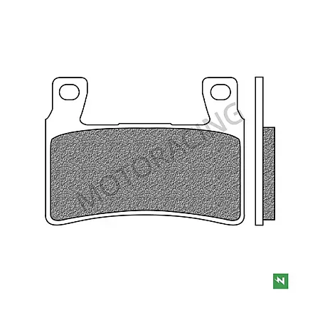 ΤΑΚΑΚΙΑ ΜΠΡΟΣΤΑ KAWASAKI ZX-6R 13'-23' / HONDA CBR 600F 02'-07' / VTR 1000 SP 00'-06' NEWFREN (FD0258BT1)