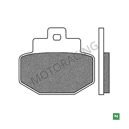 ΤΑΚΑΚΙΑ ΠΙΣΩ GILERA RUNNER VX 125 01'-12' / PIAGGIO FLY 125ie 12'-15' NEWFREN (FD0298BE1)