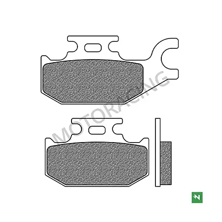 ΤΑΚΑΚΙΑ ΠΙΣΩ SUZUKI BURGMAN UH 200 07'-18' / UH 125 07'-19' NEWFREN (FD0301BE)