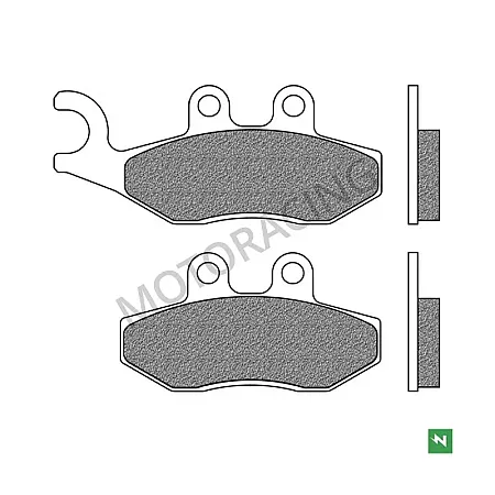 ΤΑΚΑΚΙΑ ΜΠΡΟΣΤΑ GILERA RUNNER VX 125 06'-12' / PIAGGIO BEVERLY 250 04'-09' / FLY 150 05'-10' NEWFREN (FD0330BE1)