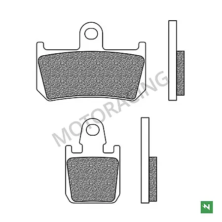 ΤΑΚΑΚΙΑ ΜΠΡΟΣΤΑ YAMAHA MT-01 07'-11' / V-MAX 1700 09'-15' / YZF R1 07'-14' NEWFREN (FD0407TS1)