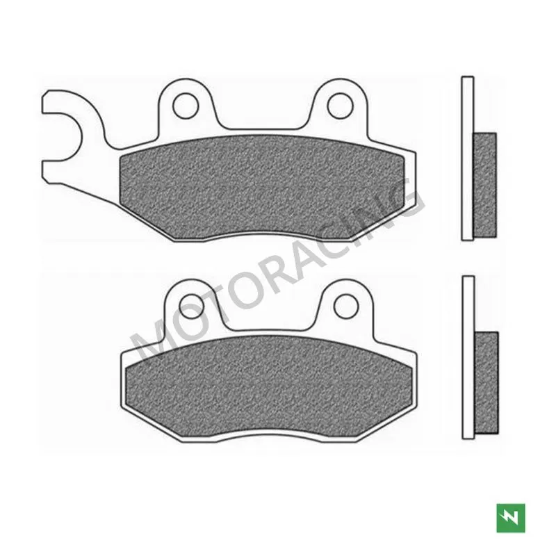 ΤΑΚΑΚΙΑ ΠΙΣΩ KEEWAY LOGIK 125 13'-14' / TRIUMPH TIGER 1200 EXPLORER 12'-13' NEWFREN (FD0423BE)