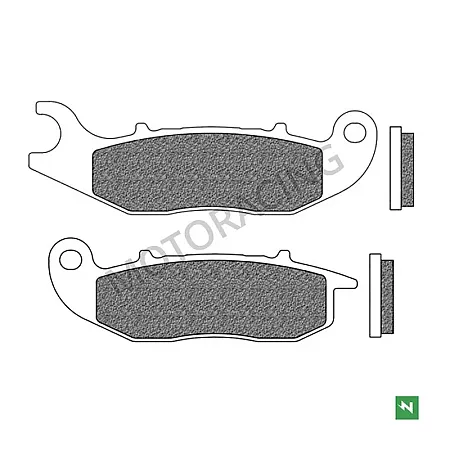 ΤΑΚΑΚΙΑ ΜΠΡΟΣΤΑ HONDA PCX 125 / PCX 150 18'-20' / PIAGGIO MEDLEY 125 ie Lc 4T 16' NEWFREN (FD0444BE1)