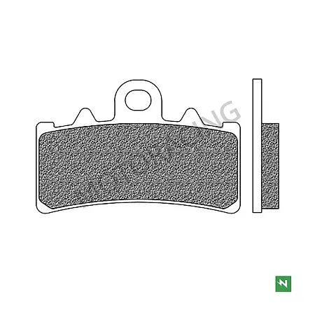 ΤΑΚΑΚΙΑ ΜΠΡΟΣΤΑ KTM Duke 200 12'-16' / RC 200 14'-16' / Duke 390 13'-22' / RC 390 14'-15' NEWFREN (FD0497BT1)