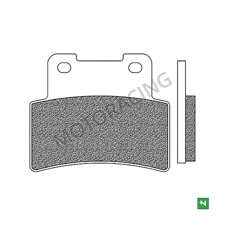 ΤΑΚΑΚΙΑ ΜΠΡΟΣΤΑ KYMCO XCITING 400 12'-18' / XCITING 400i S NOODOE 19'-22' NEWFREN (FD0501BE1)