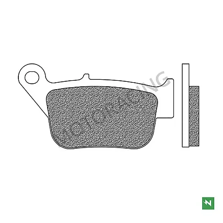 ΤΑΚΑΚΙΑ ΠΙΣΩ YAMAHA YP 250R X-MAX 14'-16' / YP 125R X-MAX 14'-17' NEWFREN (FD0514BE1)