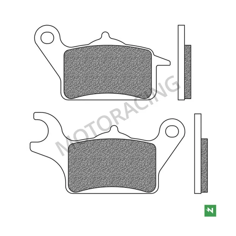 ΤΑΚΑΚΙΑ ΜΠΡΟΣΤΑ HONDA VISION 110 17'-19' NEWFREN (FD0539BE1)