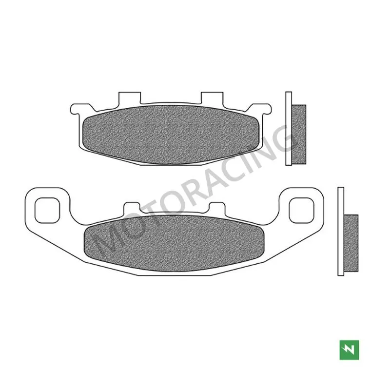 ΤΑΚΑΚΙΑ ΜΠΡΟΣΤΑ KAWASAKI KLE 500 97'-07' / ER-5 97'-00' / GPX 250R 98'-05' NEWFREN (FD0108TS)