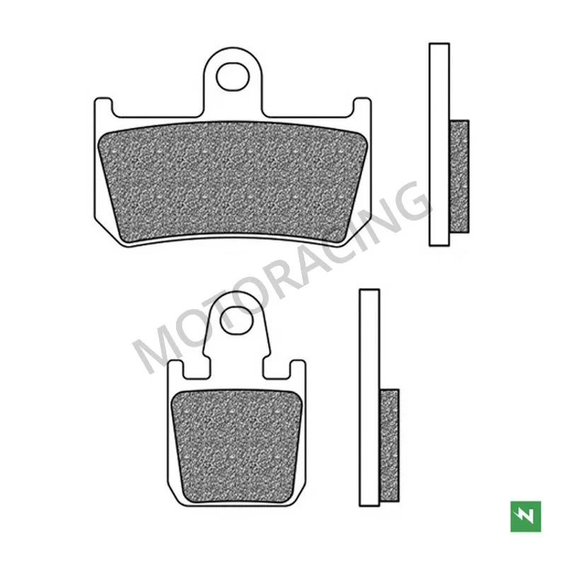 ΤΑΚΑΚΙΑ ΜΠΡΟΣΤΑ YAMAHA MT-01 07'-11' / V-MAX 1700 09'-15' / YZF R1 07'-14' NEWFREN (FD0407SP1)