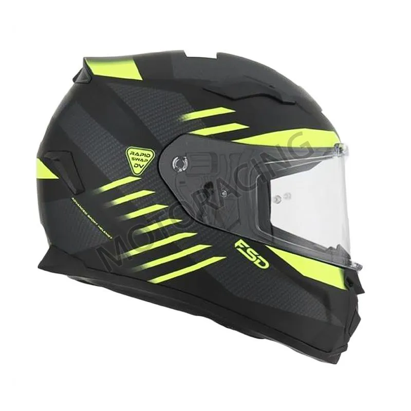 ΚΡΑΝΟΣ ΜΗΧΑΝΗΣ ΚΛΕΙΣΤΟ FSD 820 FFACE ALIEN ΤΙΤΑΝΙΟ-ΜΑΥΡΟ-ΚΙΤΡΙΝΟ ΜΑΤ