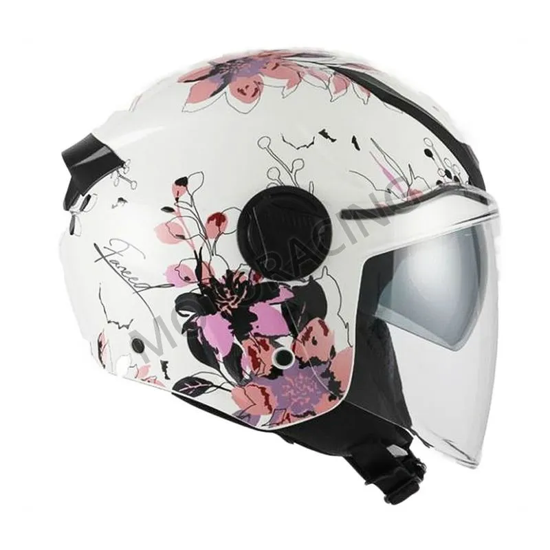 ΚΡΑΝΟΣ ΜΗΧΑΝΗΣ ΑΝΟΙΧΤΟ FSD 760 ΛΕΥΚΟ & ΡΟΖ ΣΧΕΔΙΑ ΜΕ ΕΣΩΤΕΡΙΚΗ ΖΕΛΑΤΙΝΑ ΦΙΜΕ