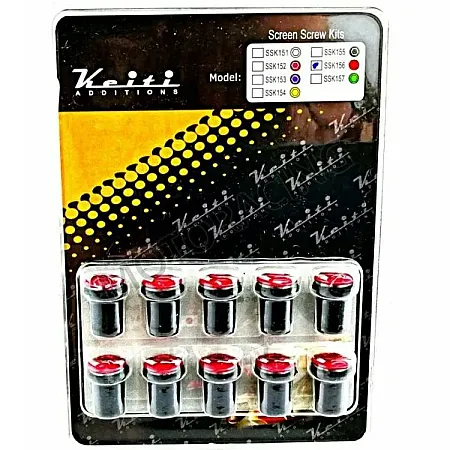 ΒΙΔΕΣ ΦΕΡΙΝΓΚ ΜΕ ΦΑΡΔΥ ΚΕΦΑΛΙ ΚΟΚΚΙΝΕΣ (10ΣΕΤ/ΚΙΤ) KEITI