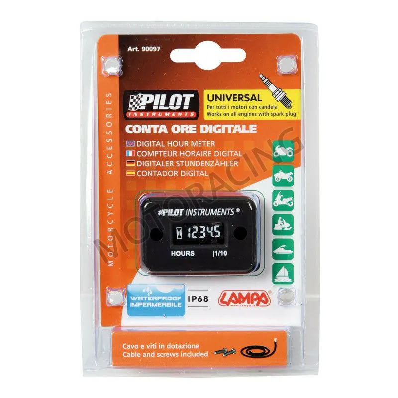 ΨΗΦΙΑΚΟΣ ΜΕΤΡΗΤΗΣ ΔΙΑΡΚΕΙΑΣ ΛΕΙΤΟΥΡΓΙΑΣ ΚΙΝΗΤΗΡΑ LAMPA