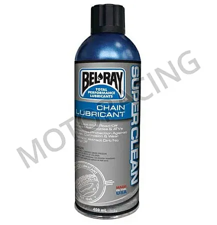 ΣΠΡΕΙ ΑΛΥΣΙΔΑΣ ΜΗΧΑΝΗΣ BEL-RAY SUPER CLEAN 400ML