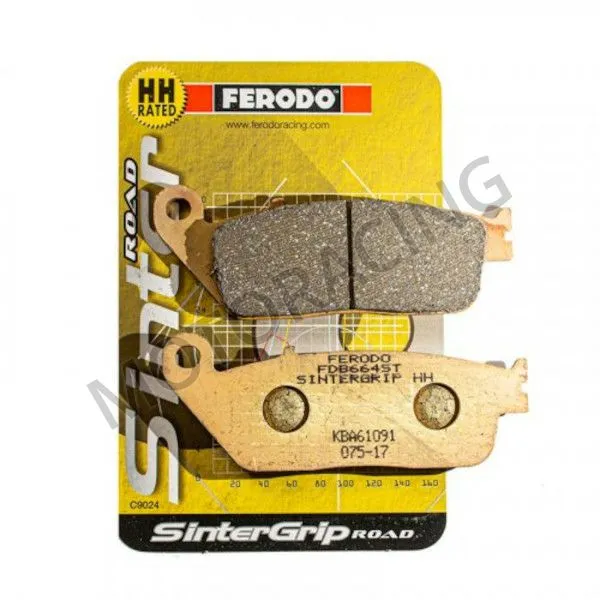 ΤΑΚΑΚΙΑ ΜΠΡΟΣΤΑ HONDA NC 750D INTEGRA '14-'20 / CBF 500 '04-'08 / CB 500XA '17-'22 FERODO (FDB664ST)