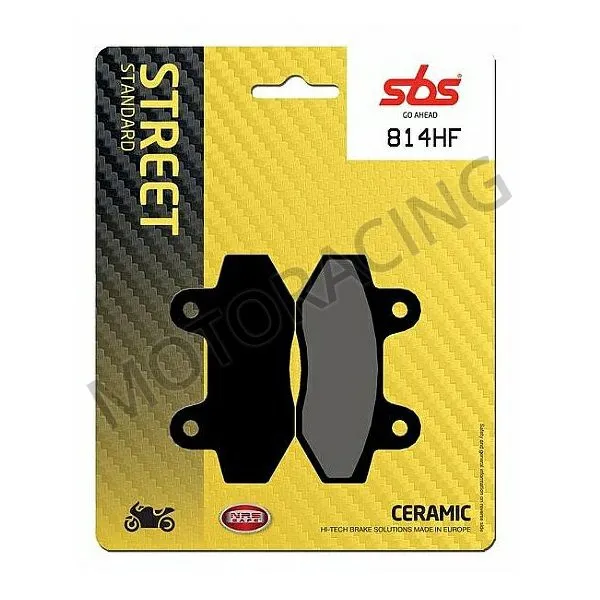 ΤΑΚΑΚΙΑ ΜΠΡΟΣΤΑ SYM VF 185ie E5 SBS 814HF- (ΚΕΡΑΜΙΚΟ)