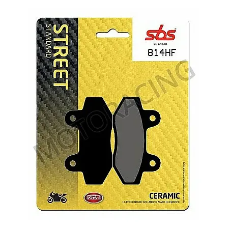 ΤΑΚΑΚΙΑ ΜΠΡΟΣΤΑ SYM VF 185ie E5 SBS 814HF- (ΚΕΡΑΜΙΚΟ)