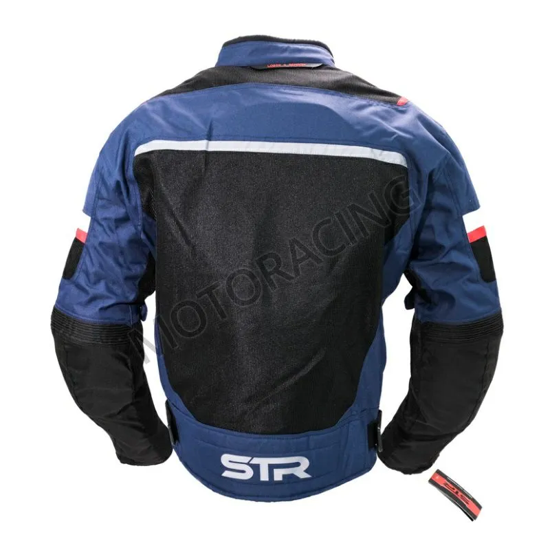 ΜΠΟΥΦΑΝ ΜΗΧΑΝΗΣ STR OMEGA FIT ΜΠΛΕ-ΜΑΥΡΟ-ΚΟΚΚΙΝΟ