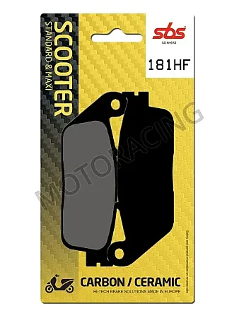 ΤΑΚΑΚΙΑ ΜΠΡΟΣΤΑ HONDA SH 300ie 15'-16' / KYMCO XCITING 300 08'-14' / YAMAHA YP 400R ie 4T X-MAX 13'-16' SBS 181HF- (ΚΕΡΑΜΙΚΟ)