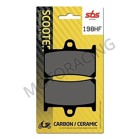 ΤΑΚΑΚΙΑ ΜΠΡΟΣΤΑ YAMAHA T-MAX 500 08'-11' / XP T-MAX 530 12'-16' SBS 198HF-(ΚΕΡΑΜΙΚΟ)