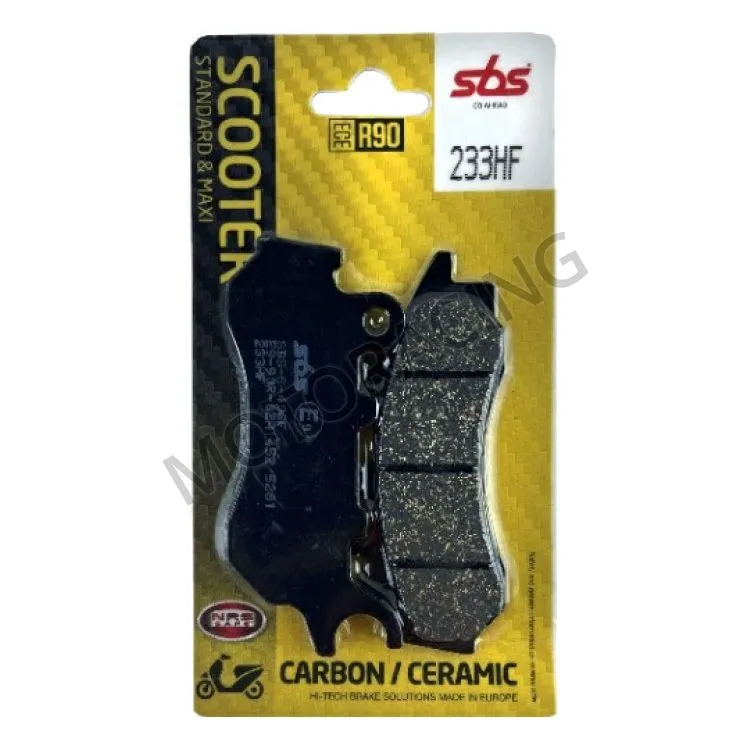 ΤΑΚΑΚΙΑ ΜΠΡΟΣΤΑ HONDA PCX 125ie '21 / SH 125 ie Mode 4T '21 SBS 233HF-(ΚΕΡΑΜΙΚΟ)