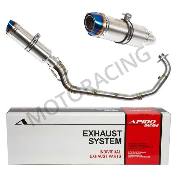 ΕΞΑΤΜΙΣΗ HONDA SUPRA GTR 150 19' APIDO HIGH UP ΑΣΗΜΙ-ΜΠΛΕ