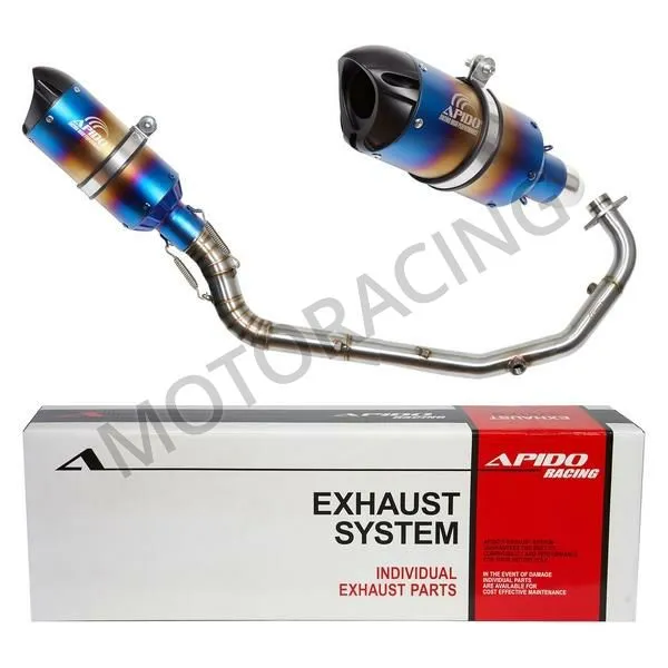 ΕΞΑΤΜΙΣΗ HONDA SUPRA GTR 150 19' APIDO HIGH UP ΜΠΛΕ