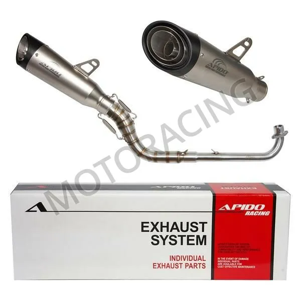 ΕΞΑΤΜΙΣΗ HONDA INNOVA 125 / INNOVA 125i INJECTION 03'-14' APIDO HIGH UP ΑΣΗΜΙ