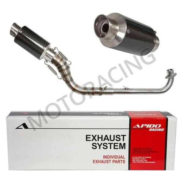 ΕΞΑΤΜΙΣΗ HONDA INNOVA 125 / INNOVA 125i INJECTION 03'-14' APIDO HIGH UP CARBON