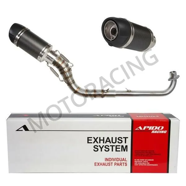 ΕΞΑΤΜΙΣΗ HONDA INNOVA 125 / INNOVA 125i INJECTION 03'-14' APIDO HIGH UP CARBON