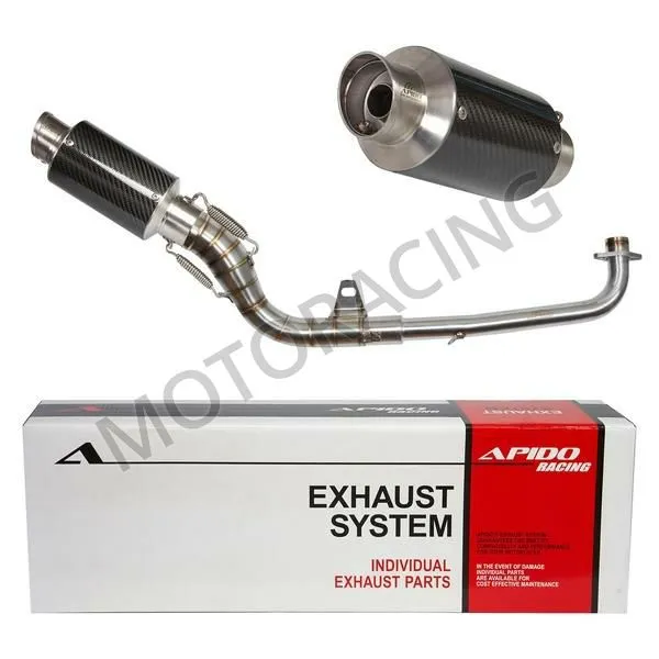 ΕΞΑΤΜΙΣΗ HONDA SUPRA 100 99'-03' APIDO HIGH UP CARBON