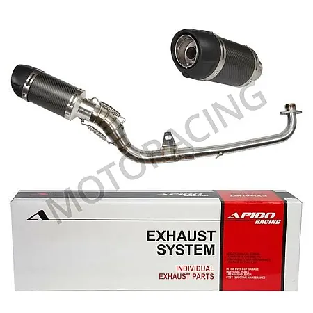 ΕΞΑΤΜΙΣΗ HONDA SUPRA 100 99'-03' APIDO HIGH UP CARBON