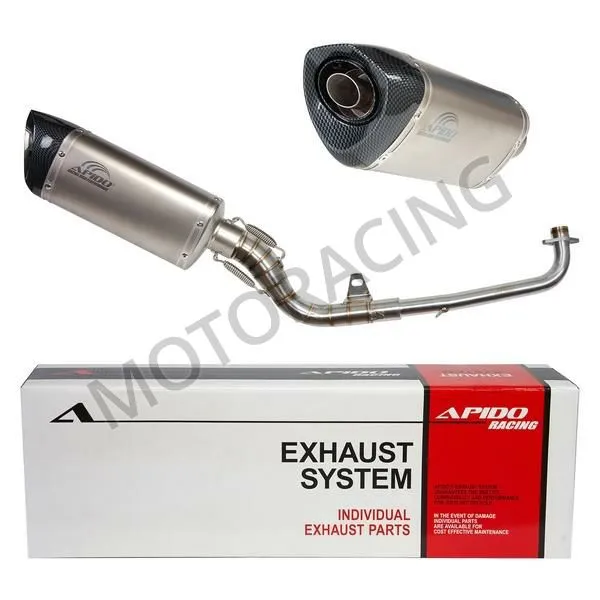 ΕΞΑΤΜΙΣΗ HONDA SUPRA 100 99'-03' APIDO HIGH UP ΑΣΗΜΙ