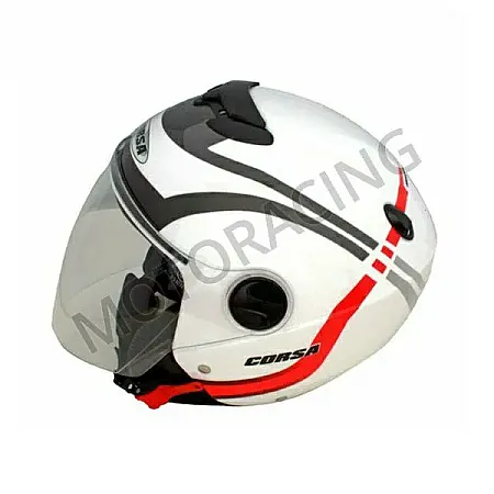 ΚΡΑΝΟΣ ΜΗΧΑΝΗΣ ΑΝΟΙΧΤΟ ΑΣΠΡΟ-ΚΟΚΚΙΝΟ CORSA CX90