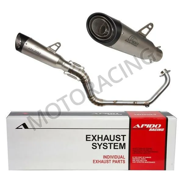 ΕΞΑΤΜΙΣΗ YAMAHA CRYPTON-X 135 APIDO HIGH UP ΑΣΗΜΙ