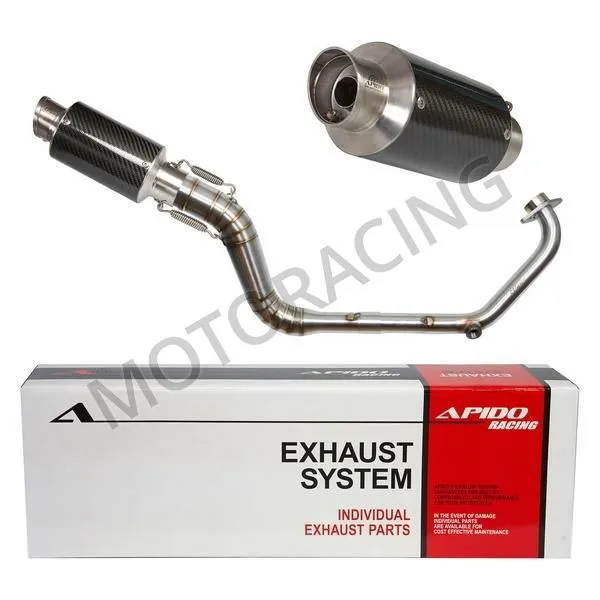 ΕΞΑΤΜΙΣΗ YAMAHA CRYPTON-X 135 APIDO HIGH UP CARBON