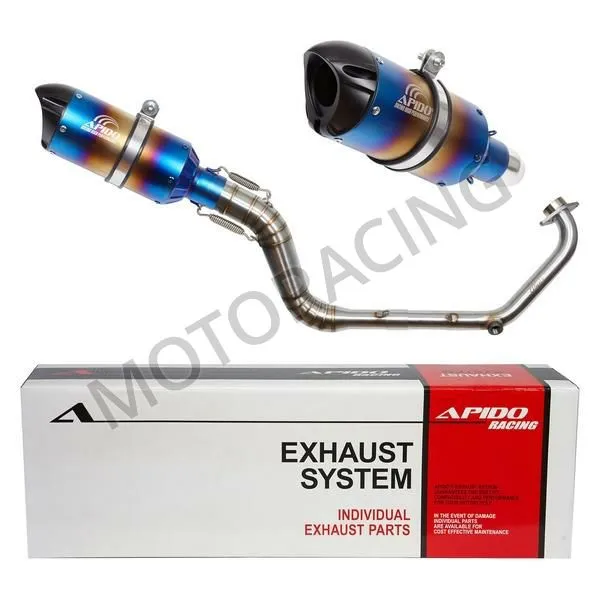 ΕΞΑΤΜΙΣΗ YAMAHA CRYPTON-X 135 APIDO HIGH UP ΜΠΛΕ