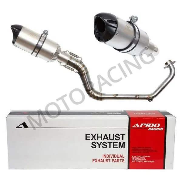 ΕΞΑΤΜΙΣΗ YAMAHA CRYPTON-X 135 APIDO HIGH UP ΑΣΗΜΙ