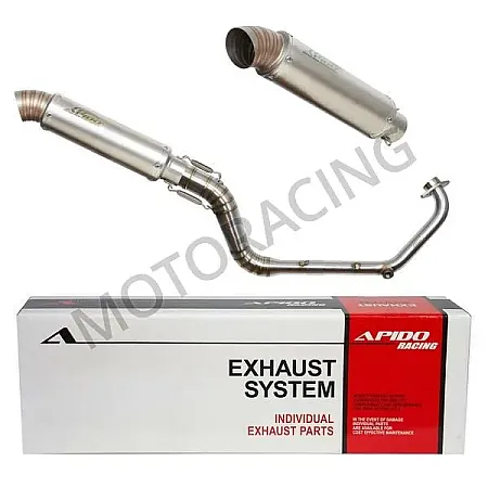 ΕΞΑΤΜΙΣΗ YAMAHA CRYPTON-X 135 APIDO HIGH UP ΑΣΗΜΙ