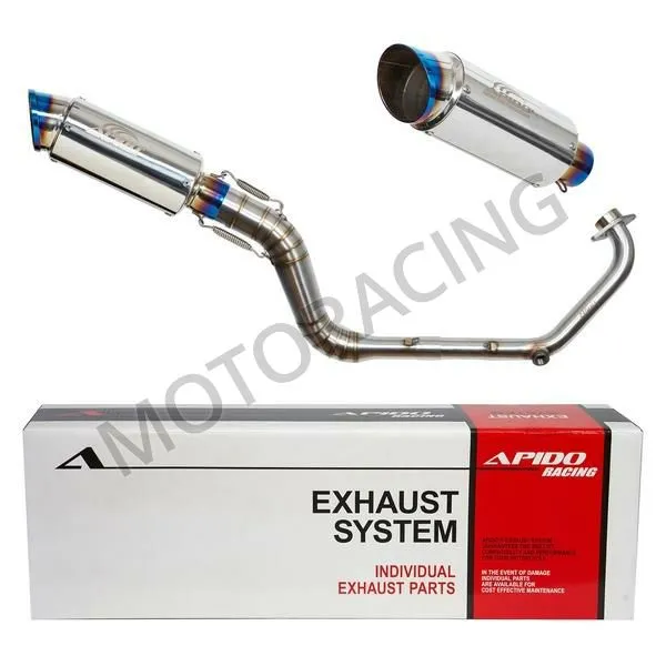 ΕΞΑΤΜΙΣΗ YAMAHA CRYPTON-X 135 APIDO HIGH UP ΑΣΗΜΙ