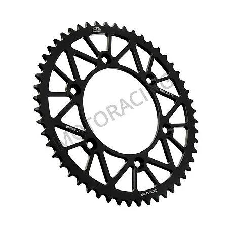 ΓΡΑΝΑΖΙ ΠΙΣΩ HONDA CRF 250R 04'-23' / CRF 450R 02'-24' / CRF 250X 19'-23' JT 42 ΔΟΝΤΙΑ ΑΛΟΥΜΙΝΙΟΥ ΜΑΥΡΟ