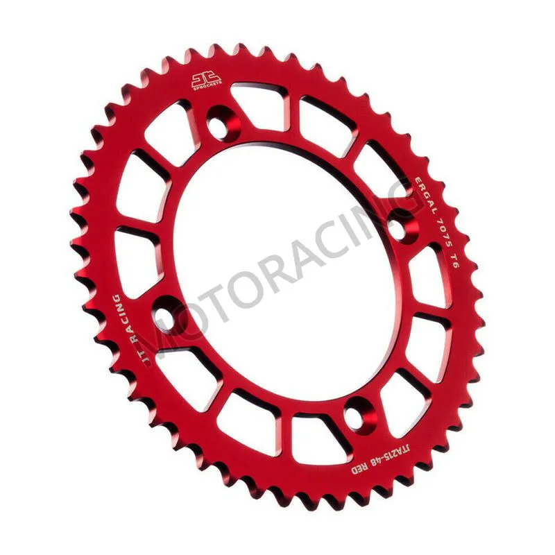 ΓΡΑΝΑΖΙ ΠΙΣΩ HONDA CR 85R 05'-07' / CR 80R 96'-02' JT 55 ΔΟΝΤΙΑ ΑΛΟΥΜΙΝΙΟΥ ΚΟΚΚΙΝΟ