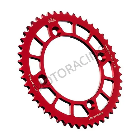 ΓΡΑΝΑΖΙ ΠΙΣΩ HONDA CR 85R 05'-07' / CR 80R 96'-02' JT 55 ΔΟΝΤΙΑ ΑΛΟΥΜΙΝΙΟΥ ΚΟΚΚΙΝΟ