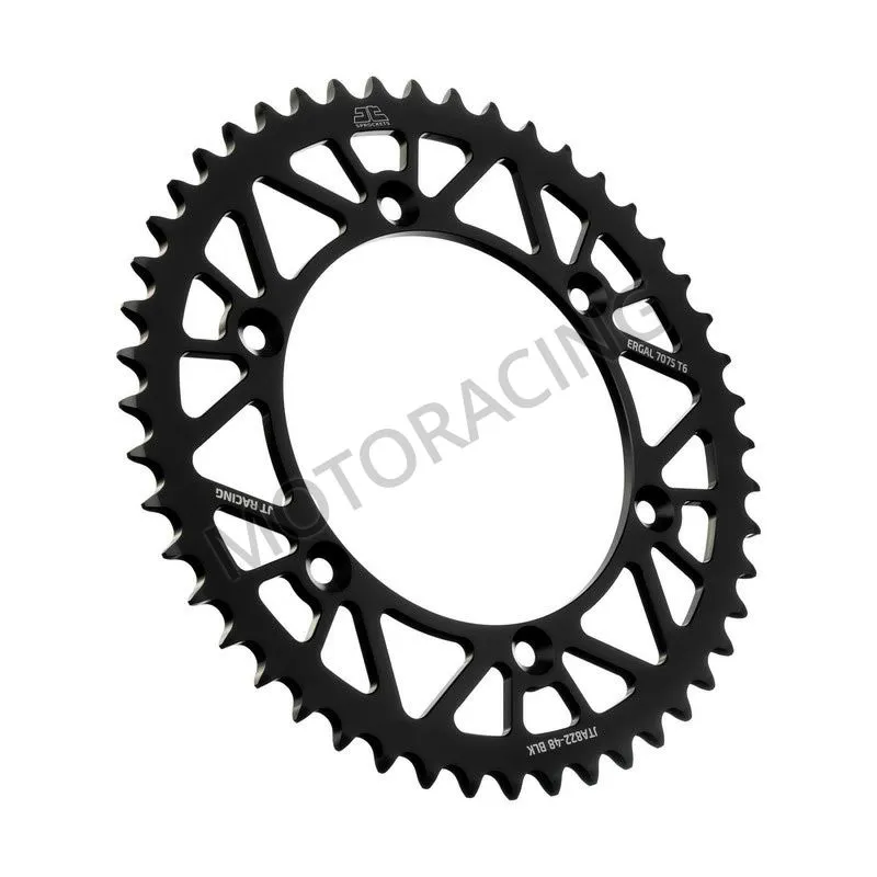 ΓΡΑΝΑΖΙ ΠΙΣΩ SUZUKI RMZ 450 05'-07' / HUSQVARNA WR 300 09'-14' JT 44 ΔΟΝΤΙΑ ΑΛΟΥΜΙΝΙΟΥ ΜΑΥΡΟ