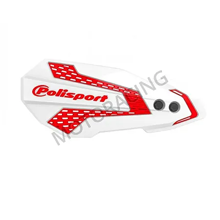 ΧΟΥΦΤΕΣ ΤΙΜΟΝΙΟΥ HUSQVARNA TE 250 22'-24' / TE 300 22'-24' ΛΕΥΚΟ-ΚΟΚΚΙΝΟ FLOW POLISPORT