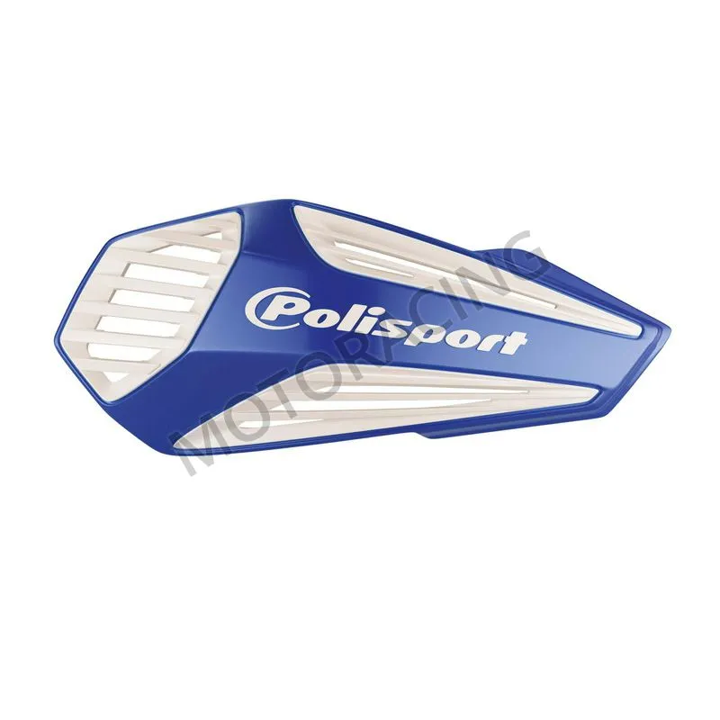 ΧΟΥΦΤΕΣ ΤΙΜΟΝΙΟΥ MOTOCROSS & ENDURO UNIVERSAL MX AIR ΜΠΛΕ-ΛΕΥΚΟ POLISPORT