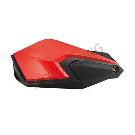 ΧΟΥΦΤΕΣ ΤΙΜΟΝΙΟΥ MOTOCROSS & ENDURO UNIVERSAL S-DUAL FWA ΜΑΥΡΟ-ΚΟΚΚΙΝΟ POLISPORT