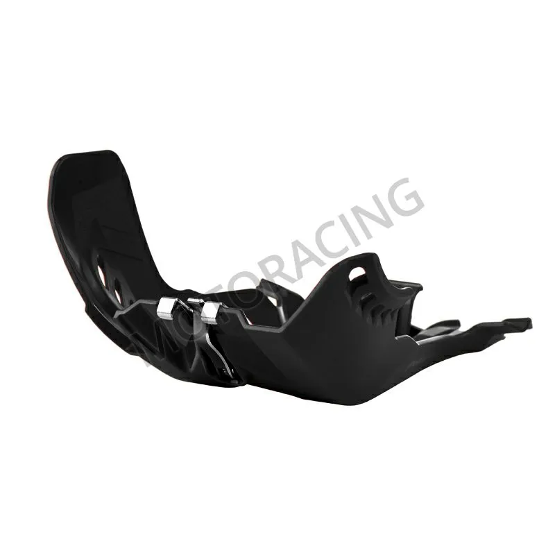 ΚΑΡΙΝΑ - ΚΑΛΥΜΜΑ ΠΛΑΚΑΣ ΚΙΝΗΤΗΡΑ KTM EXC 250 17'-19' / EXC 300 17'-19' ΜΑΥΡΟ POLISPORT