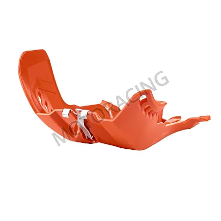 ΚΑΡΙΝΑ - ΚΑΛΥΜΜΑ ΠΛΑΚΑΣ ΚΙΝΗΤΗΡΑ KTM EXC 250 19'-22' / EXC 300 19'-22' ΠΟΡΤΟΚΑΛΙ POLISPORT